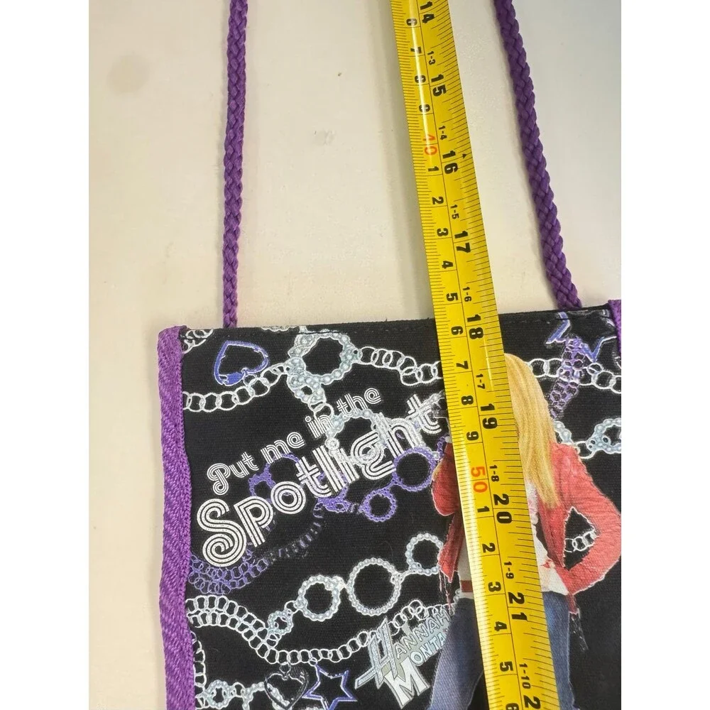 Vintage Hannah Montana 2007 Concert Passport Bag Put Me in The Spotlight Purple
